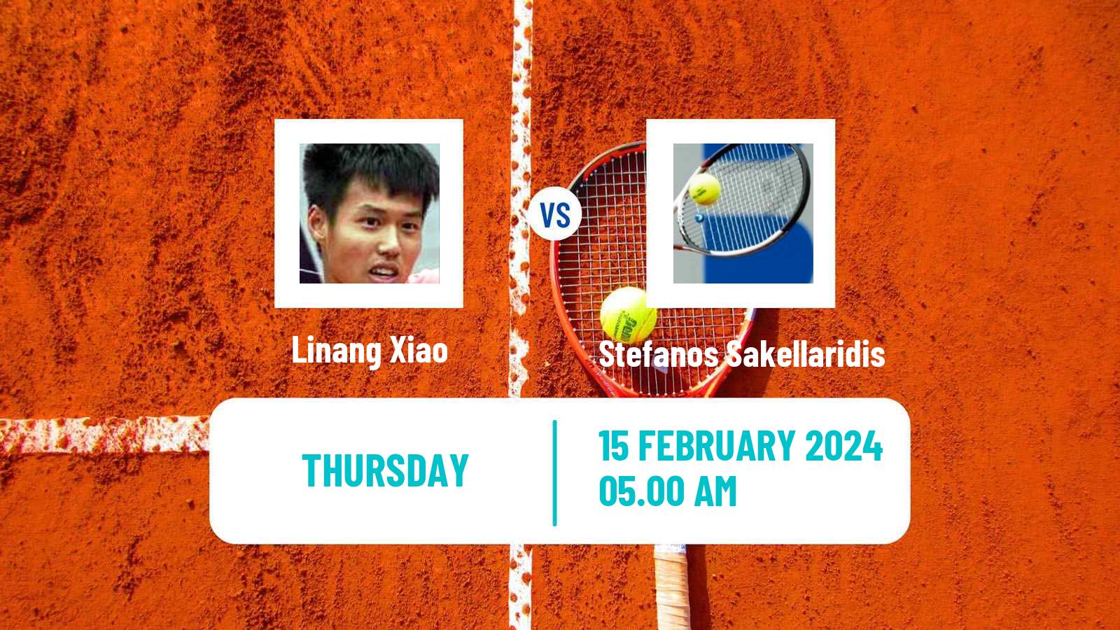 Tennis ITF M15 Nakhon Si Thammarat Men Linang Xiao - Stefanos Sakellaridis