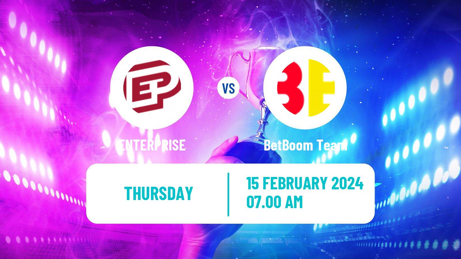 Esports Counter Strike Pgl Major Copenhagen ENTERPRISE - BetBoom Team