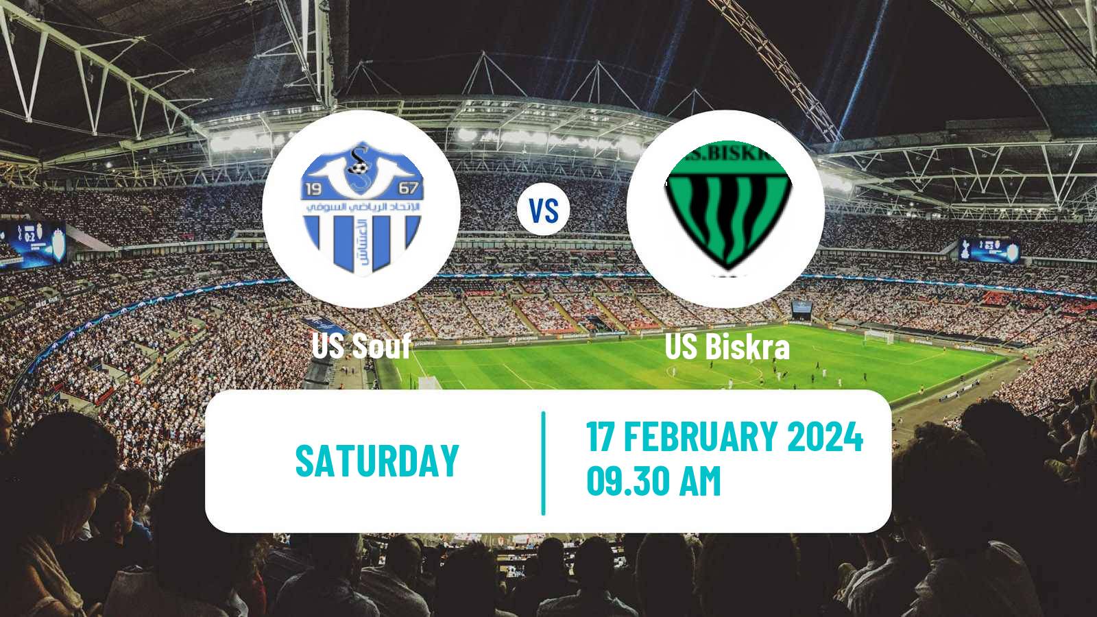 Soccer Algerian Ligue 1 Souf - Biskra