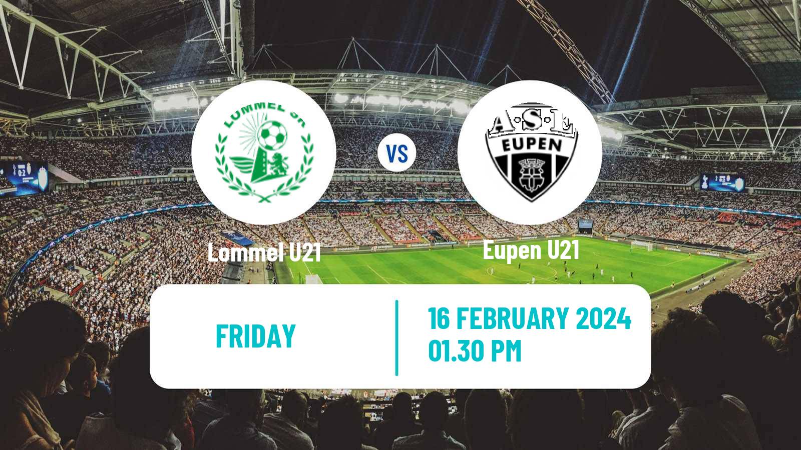 Football Belgian Pro League U21 Lommel U21 - Eupen U21