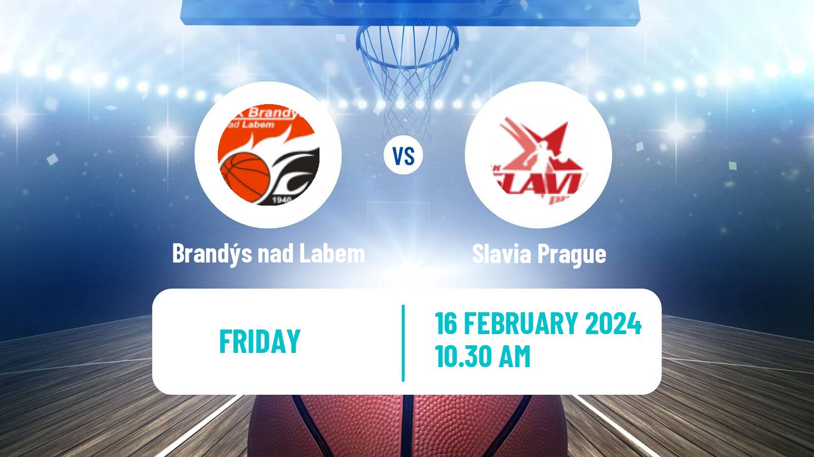 Basketball Czech ZBL Women Brandýs nad Labem - Slavia Prague