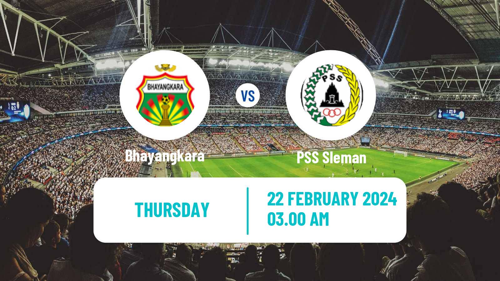 Soccer Indonesian Liga 1 Bhayangkara - PSS Sleman