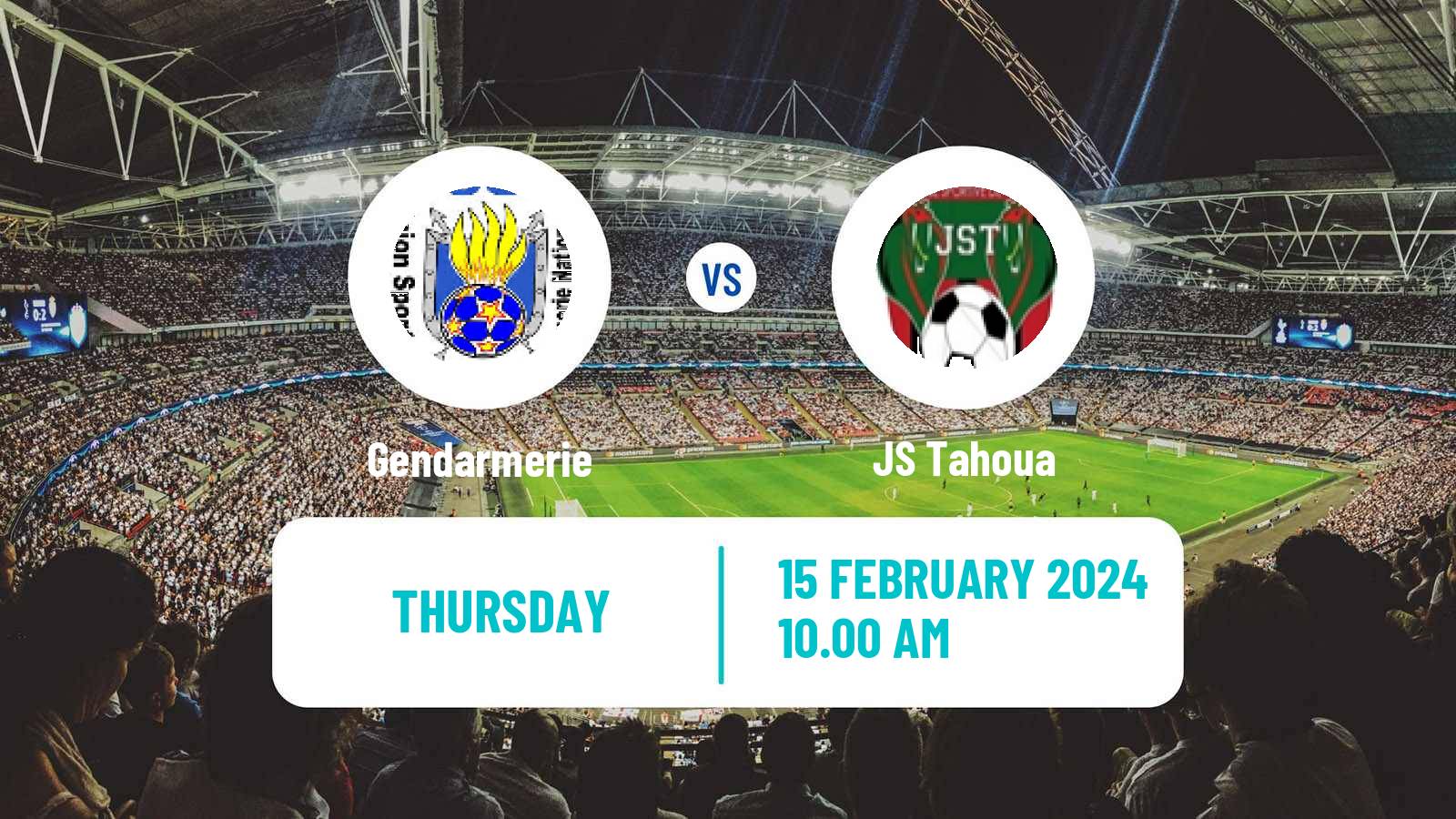 Soccer Niger Ligue 1 Gendarmerie - Tahoua
