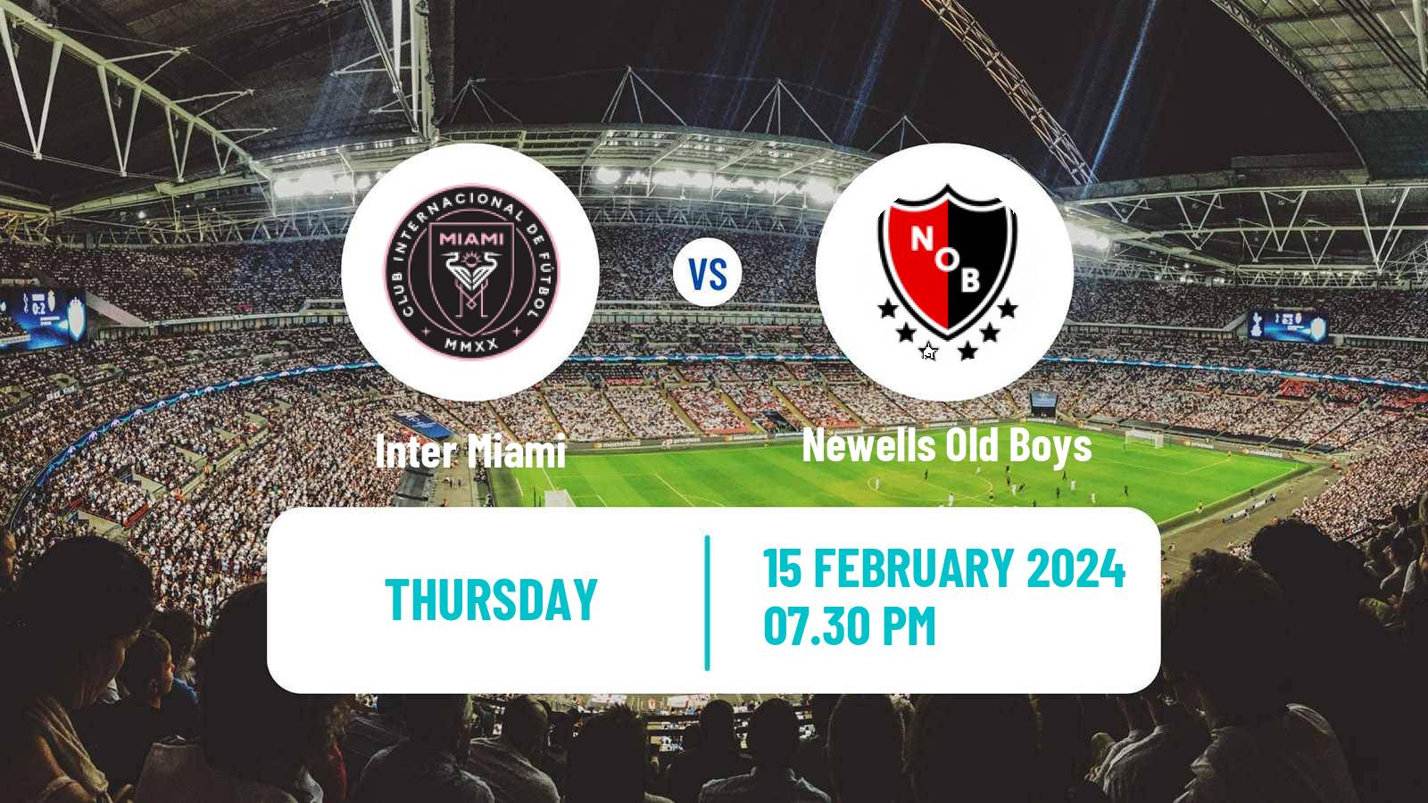 Soccer Club Friendly Inter Miami - Newells Old Boys