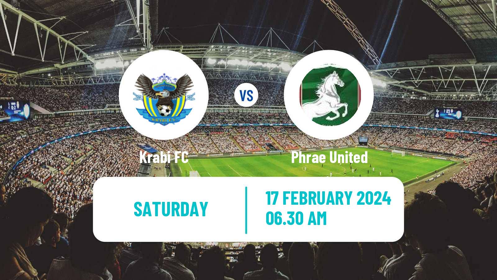 Soccer Thai League 2 Krabi - Phrae United