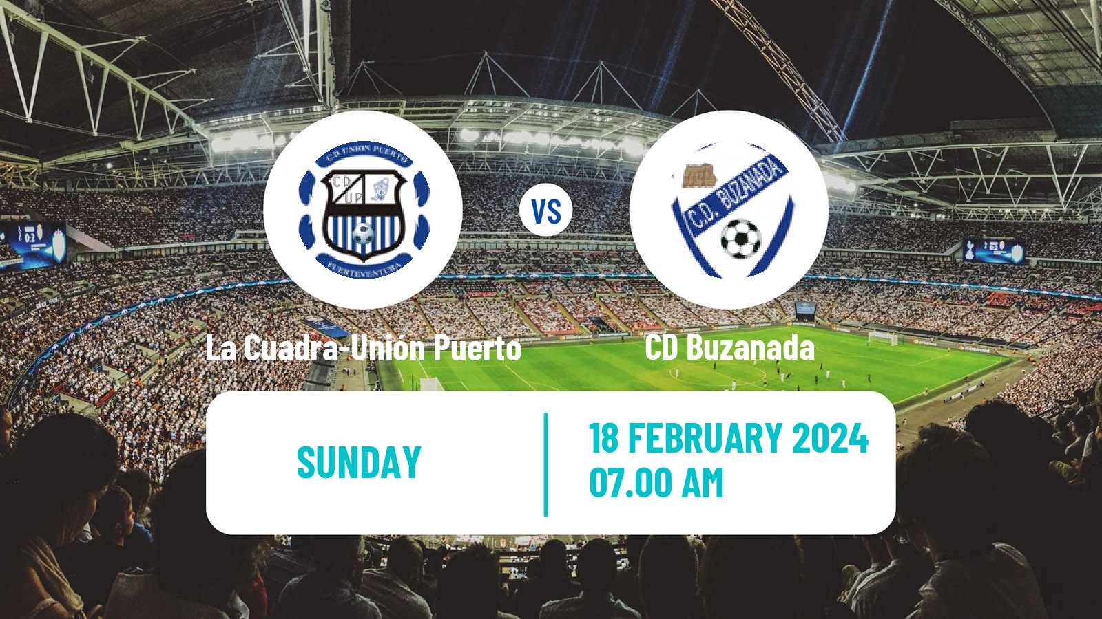 Soccer Spanish Tercera RFEF - Group 12 La Cuadra-Unión Puerto - Buzanada