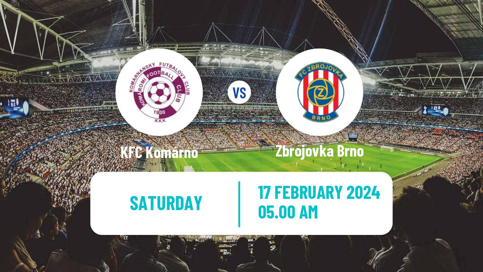 Soccer Club Friendly Komárno - Zbrojovka Brno