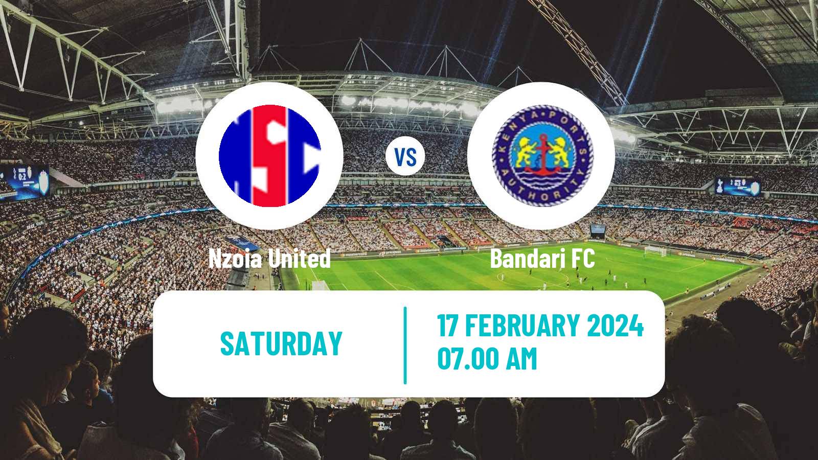 Soccer Kenyan Premier League Nzoia United - Bandari