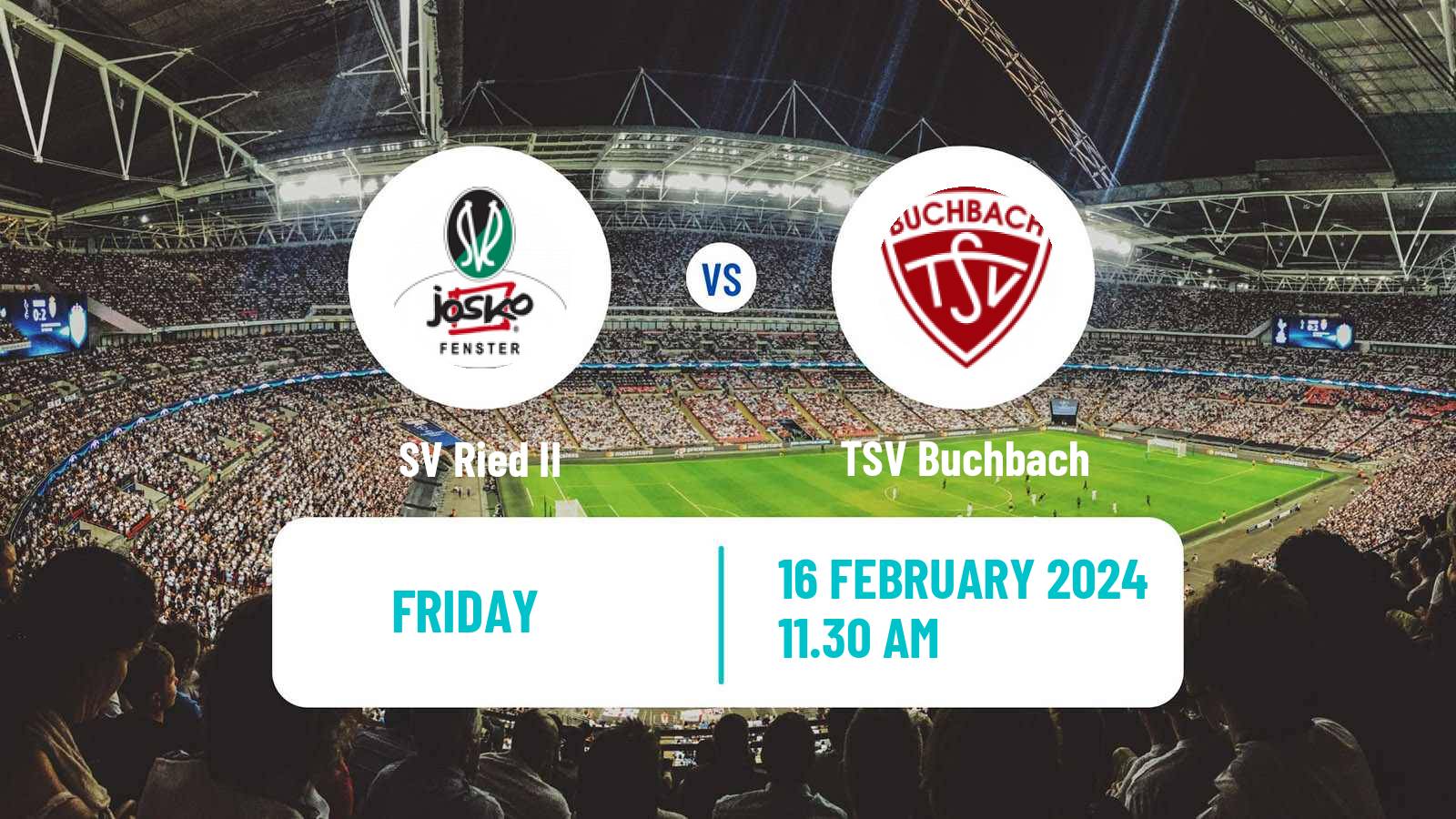 Soccer Club Friendly Ried II - Buchbach