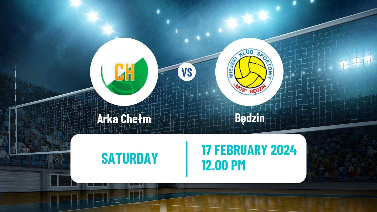 Volleyball Polish I Liga Volleyball Chełm - Będzin