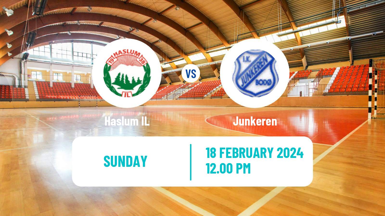 Handball Norwegian 1 Division Handball Women Haslum IL - Junkeren