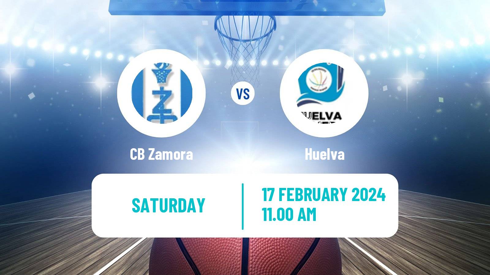 Basketball Spanish LEB Plata Zamora - Huelva