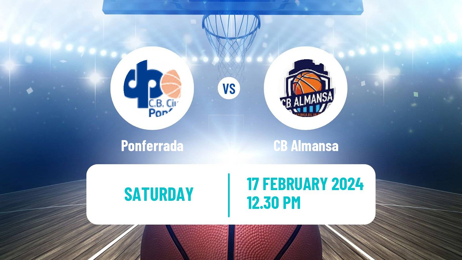 Basketball Spanish LEB Plata Ponferrada - Almansa