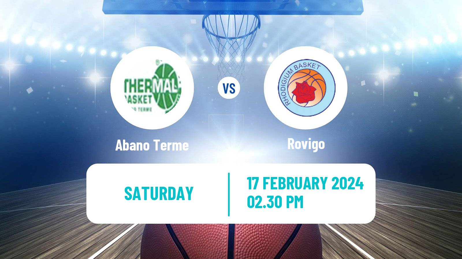 Basketball Serie A2 Basketball Women Group B Abano Terme - Rovigo