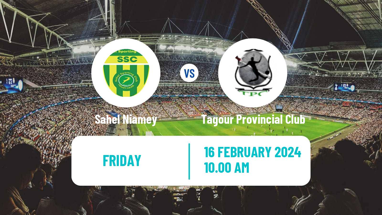 Soccer Niger Ligue 1 Sahel Niamey - Tagour Provincial Club