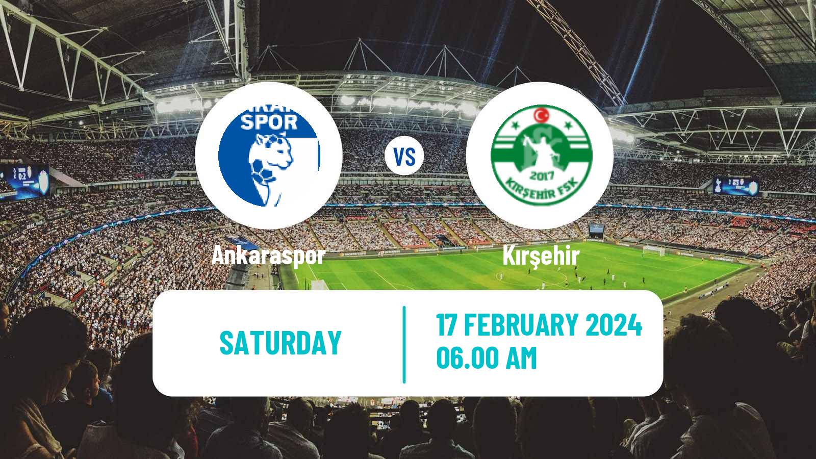 Soccer Turkish Second League White Group Ankaraspor - Kırşehir