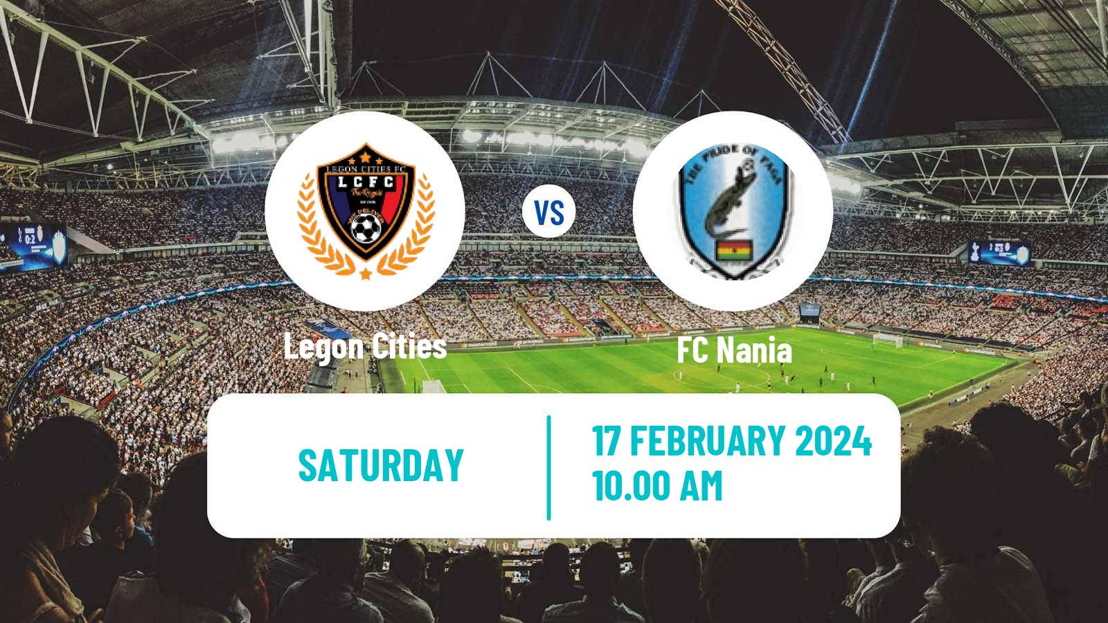 Soccer Ghanaian Cup Legon Cities - Nania