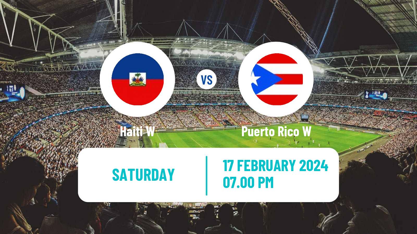 Soccer Gold Cup Women Haiti W - Puerto Rico W