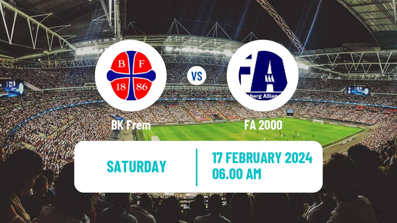 Soccer Club Friendly BK Frem - FA 2000