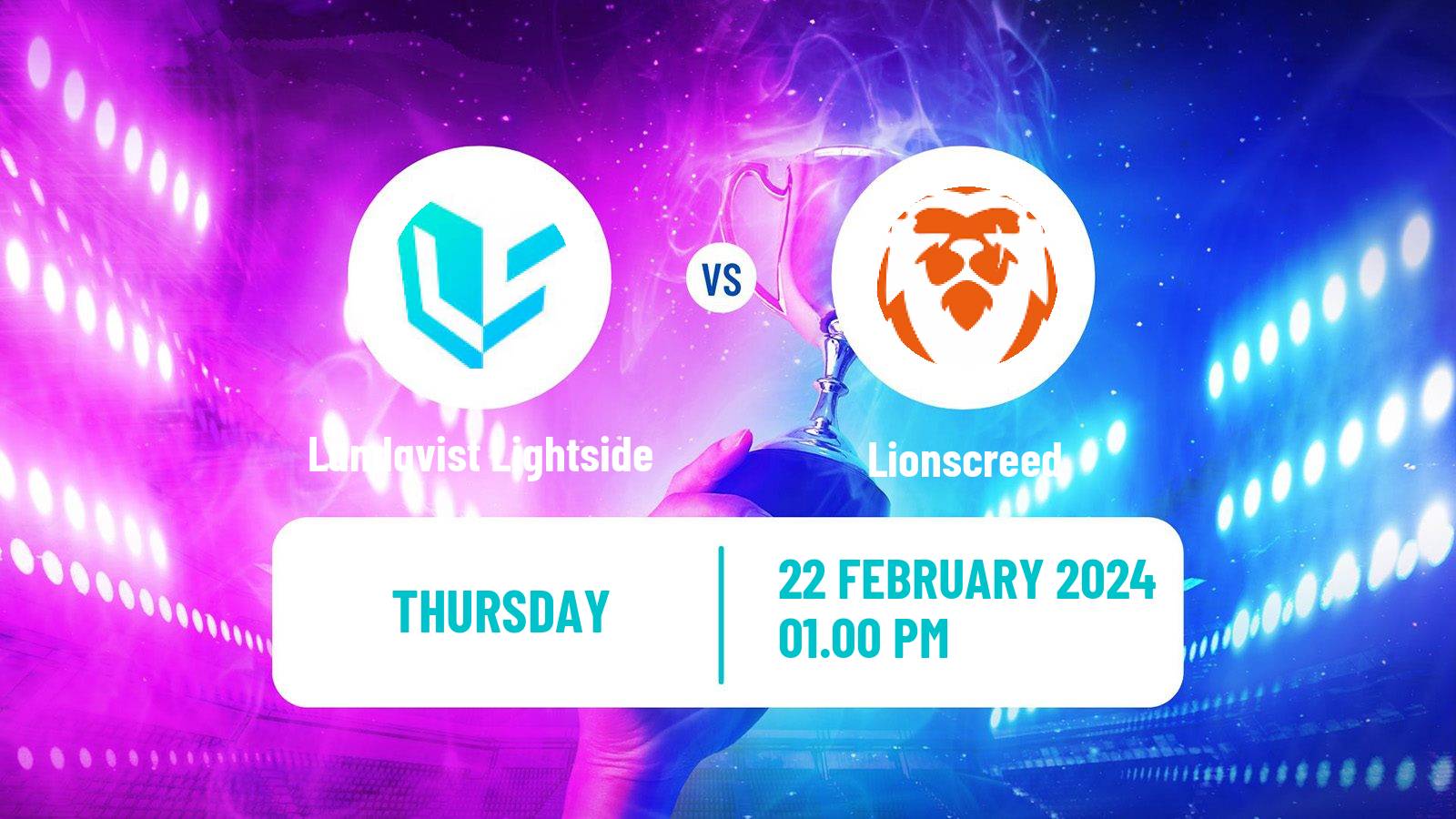 Esports League Of Legends Nlc Lundqvist Lightside - Lionscreed