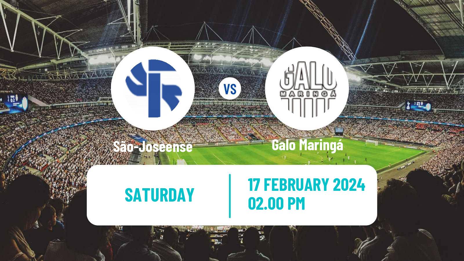 Soccer Brazilian Campeonato Paranaense São-Joseense - Galo Maringá