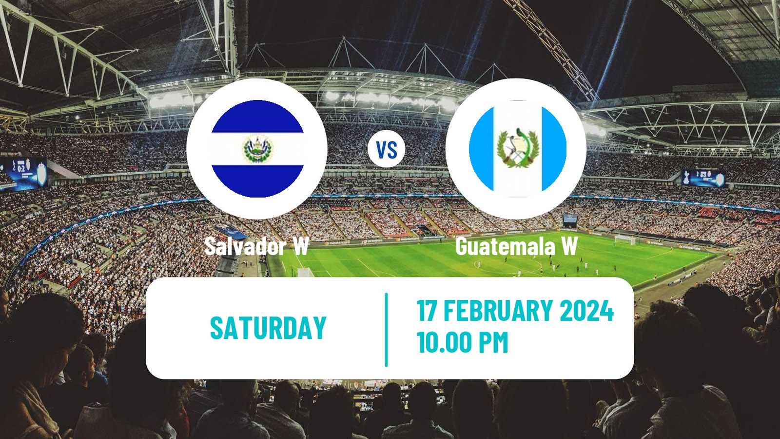 Soccer Gold Cup Women Salvador W - Guatemala W