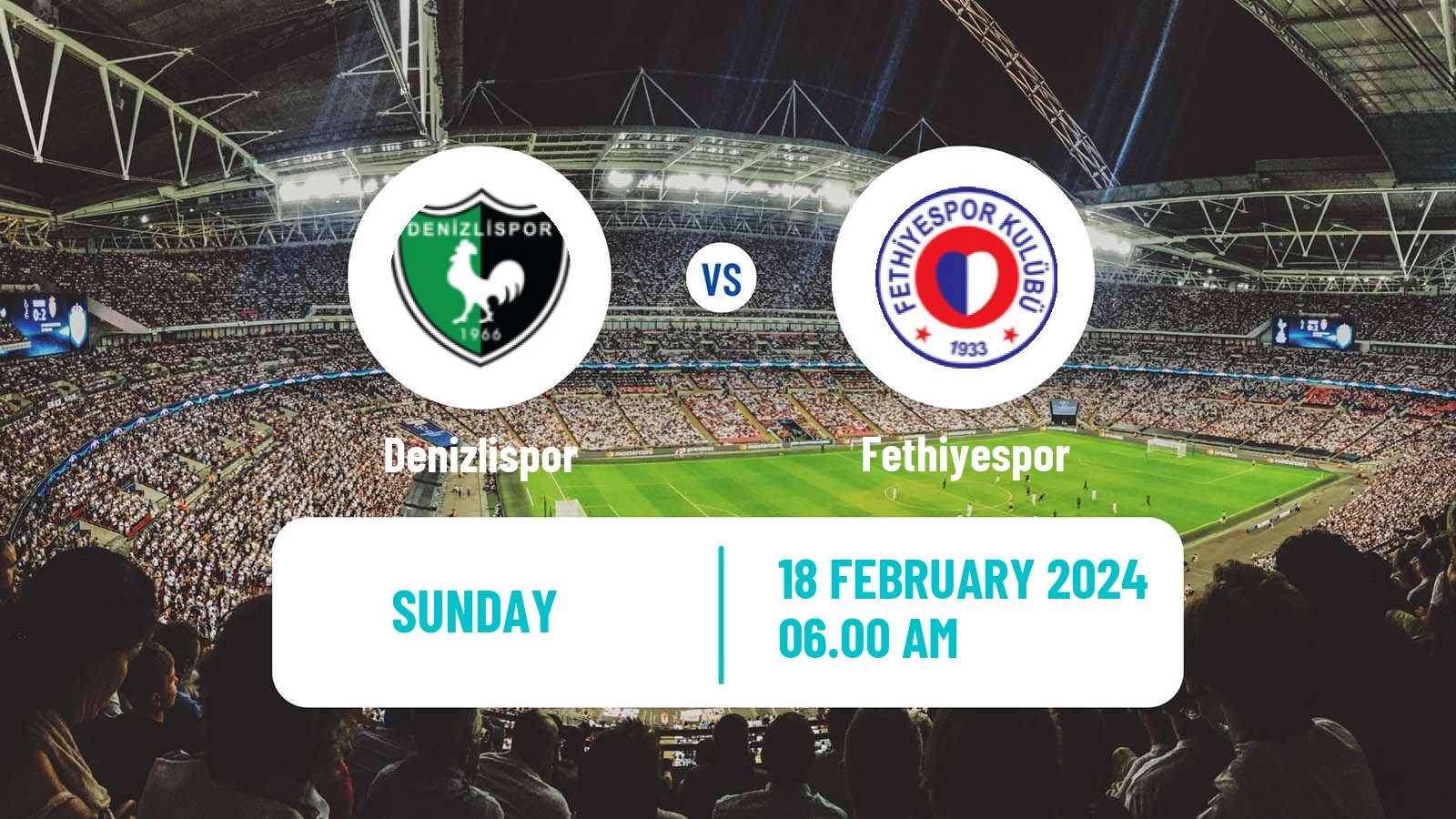 Soccer Turkish Second League Red Group Denizlispor - Fethiyespor