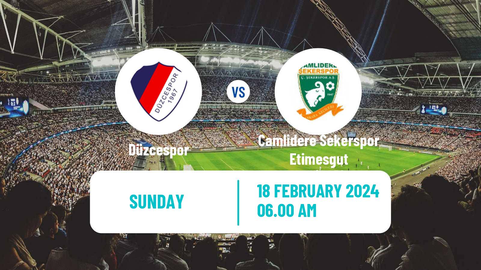 Soccer Turkish Second League Red Group Düzcespor - Etimesgut