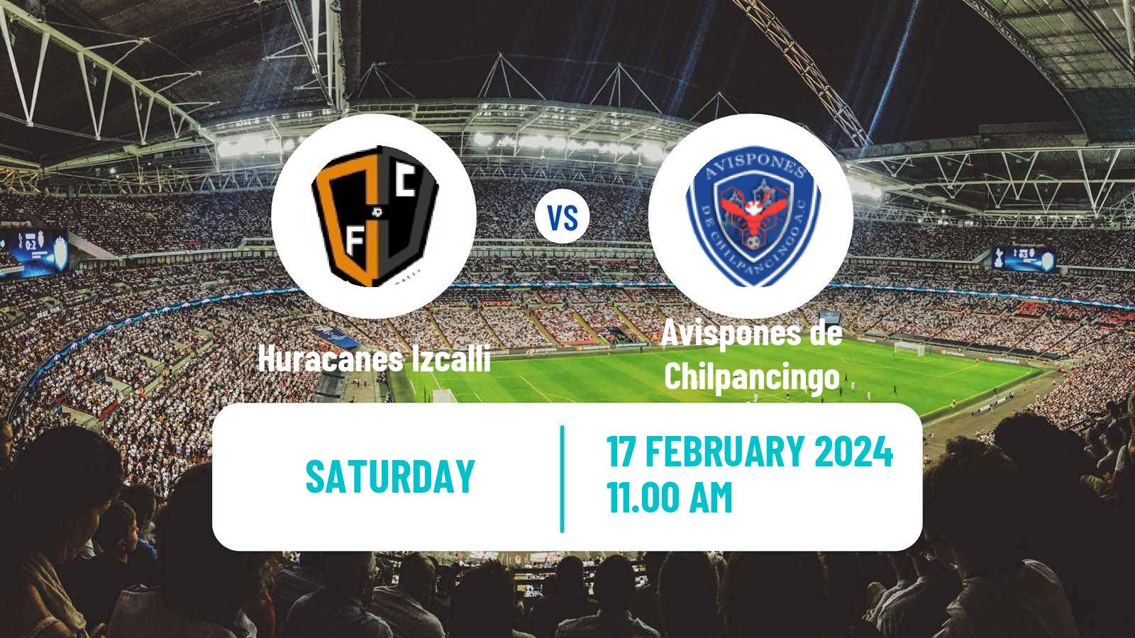 Soccer Mexican Liga Premier Serie B Huracanes Izcalli - Avispones de Chilpancingo