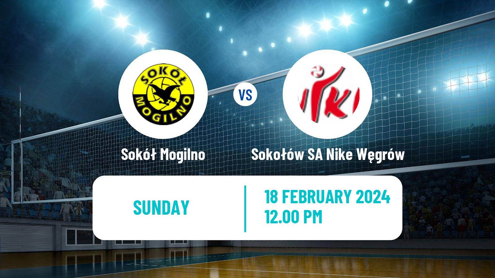 Volleyball Polish I Liga Volleyball Women Sokół Mogilno - Sokołów SA Nike Węgrów