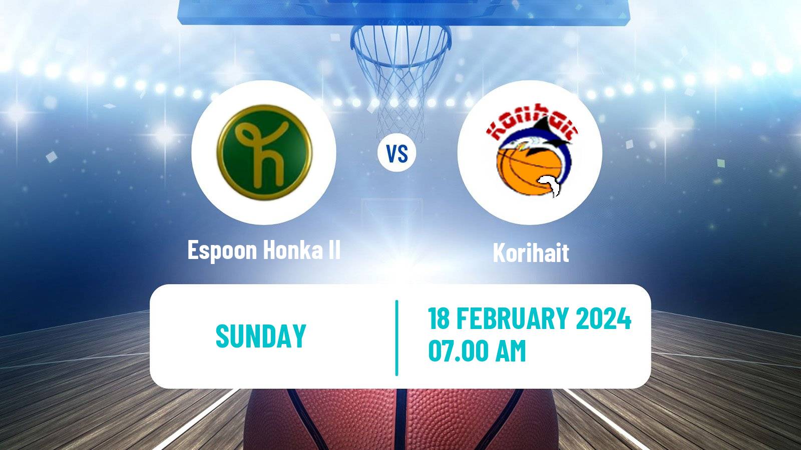 Basketball Finnish I Divisioona Basketball Women Espoon Honka II - Korihait