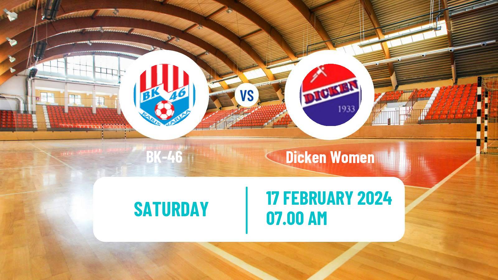 Handball Finnish SM-sarja Handball Women BK-46 - Dicken