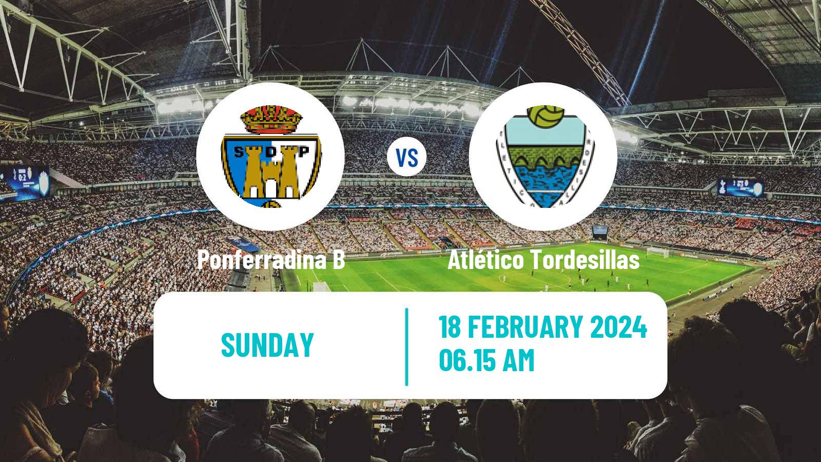 Soccer Spanish Tercera RFEF - Group 8 Ponferradina B - Atlético Tordesillas