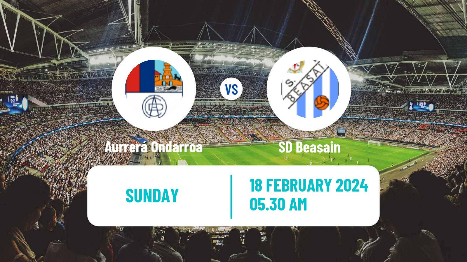 Soccer Spanish Tercera RFEF - Group 4 Aurrerá Ondarroa - Beasain