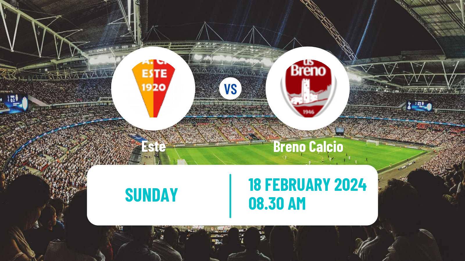 Soccer Italian Serie D - Group C Este - Breno