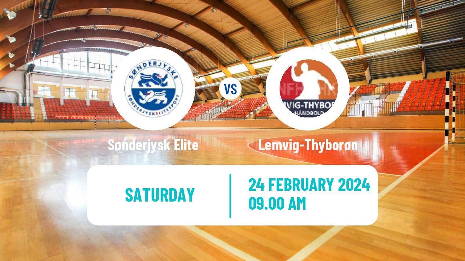 Handball Danish Handbold Ligaen Sønderjysk Elite - Lemvig-Thyborøn