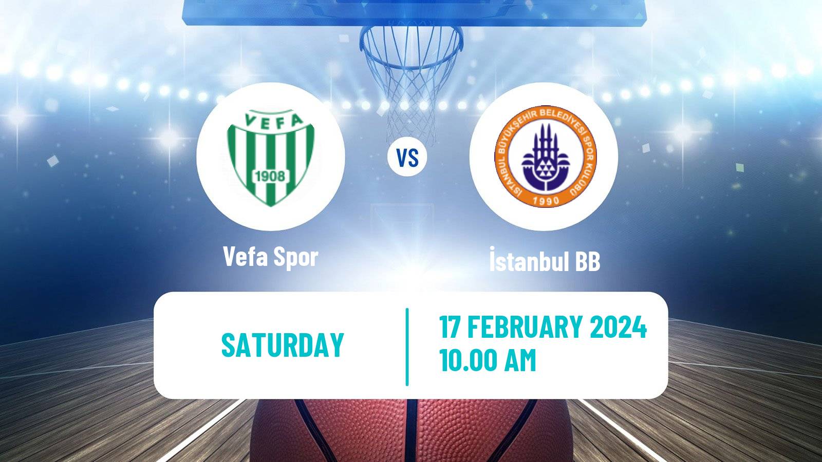 Basketball Turkish TB2L Vefa Spor - İstanbul BB
