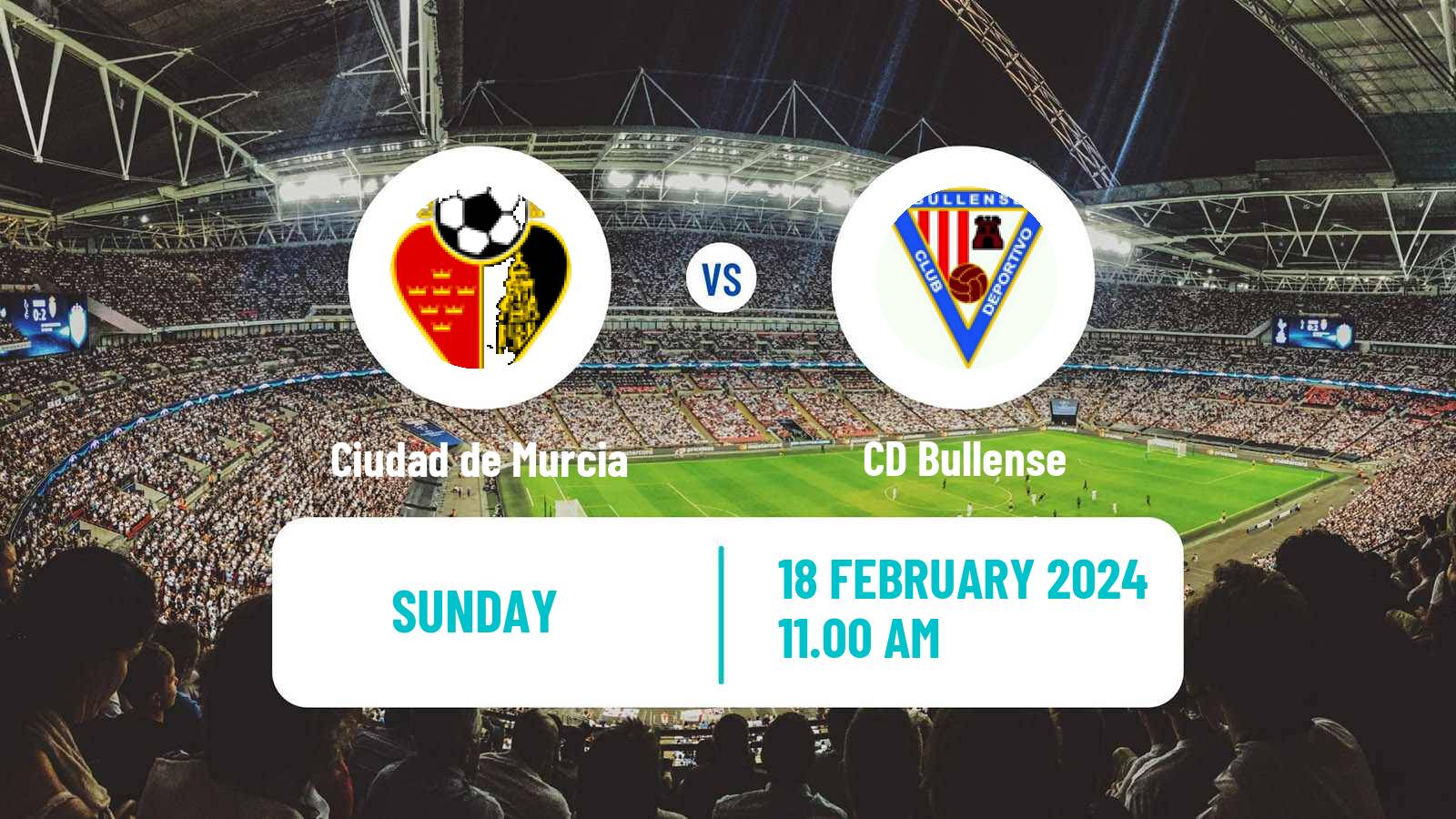 Soccer Spanish Tercera RFEF - Group 13 Ciudad de Murcia - Bullense