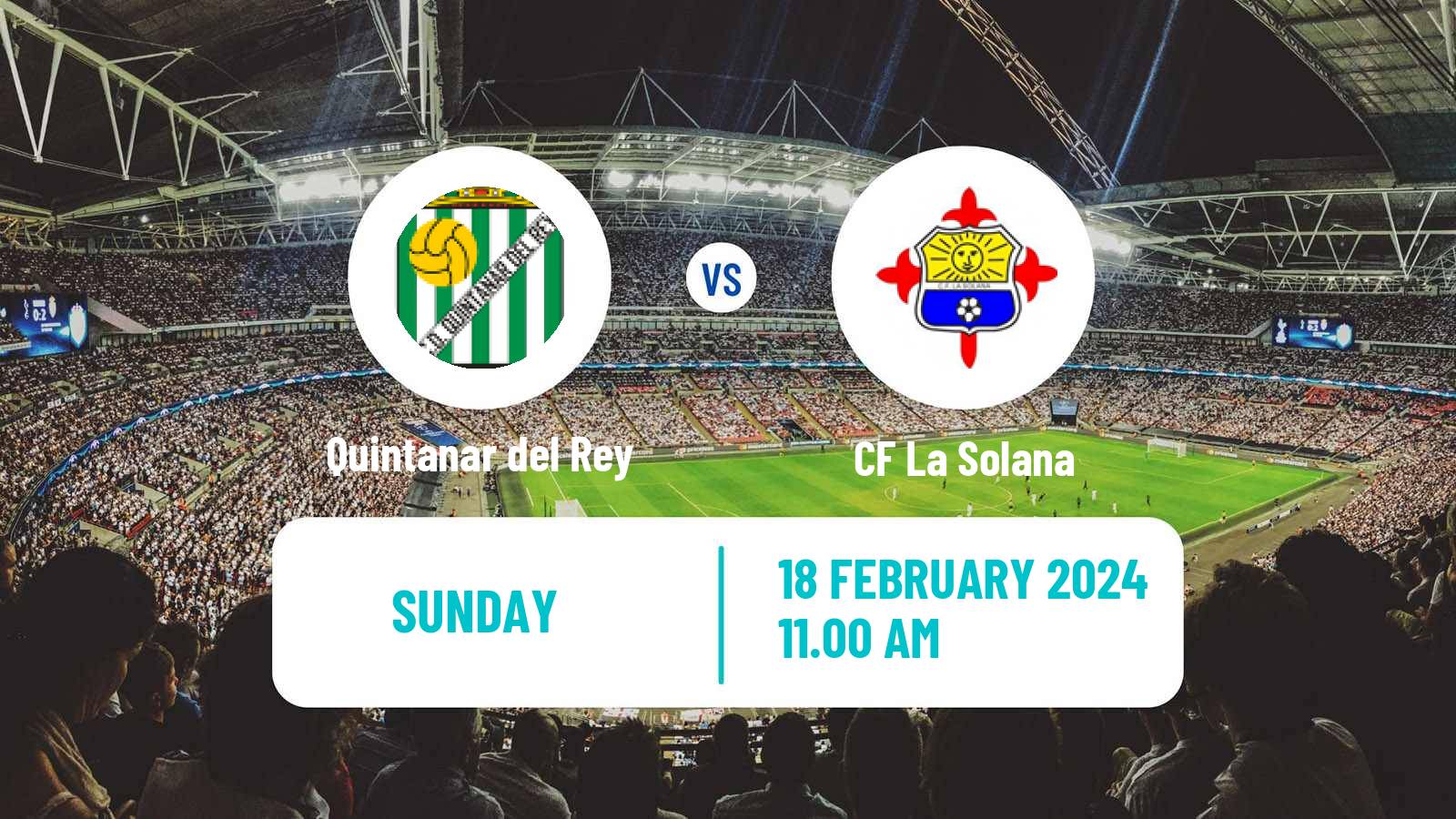 Soccer Spanish Tercera RFEF - Group 18 Quintanar del Rey - La Solana