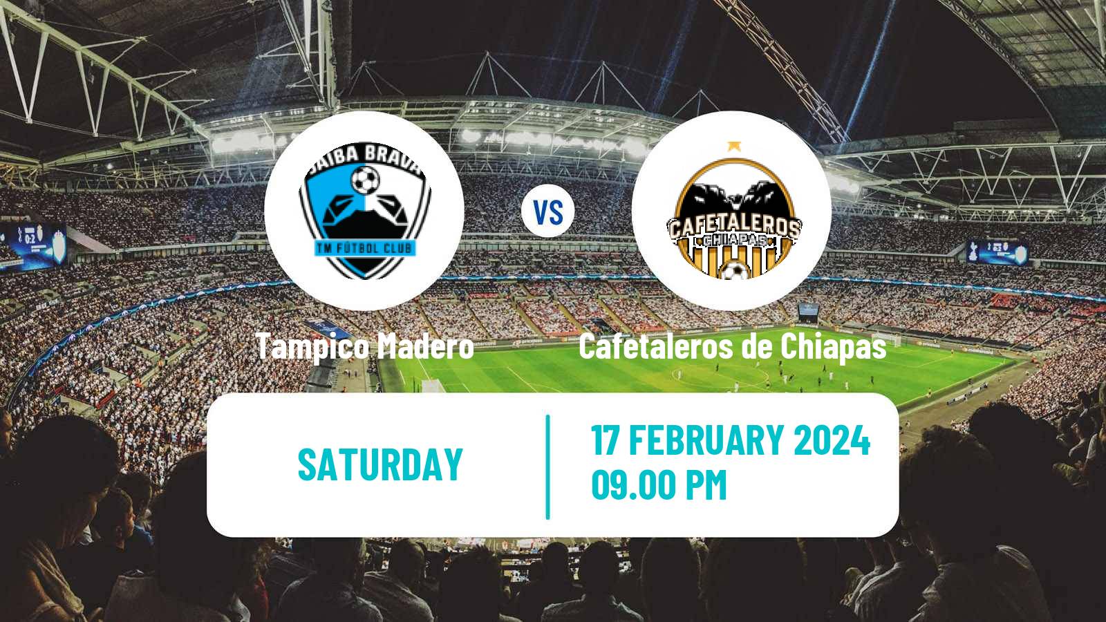 Soccer Mexican Liga Premier Serie A Jaiba Brava - Cafetaleros de Chiapas