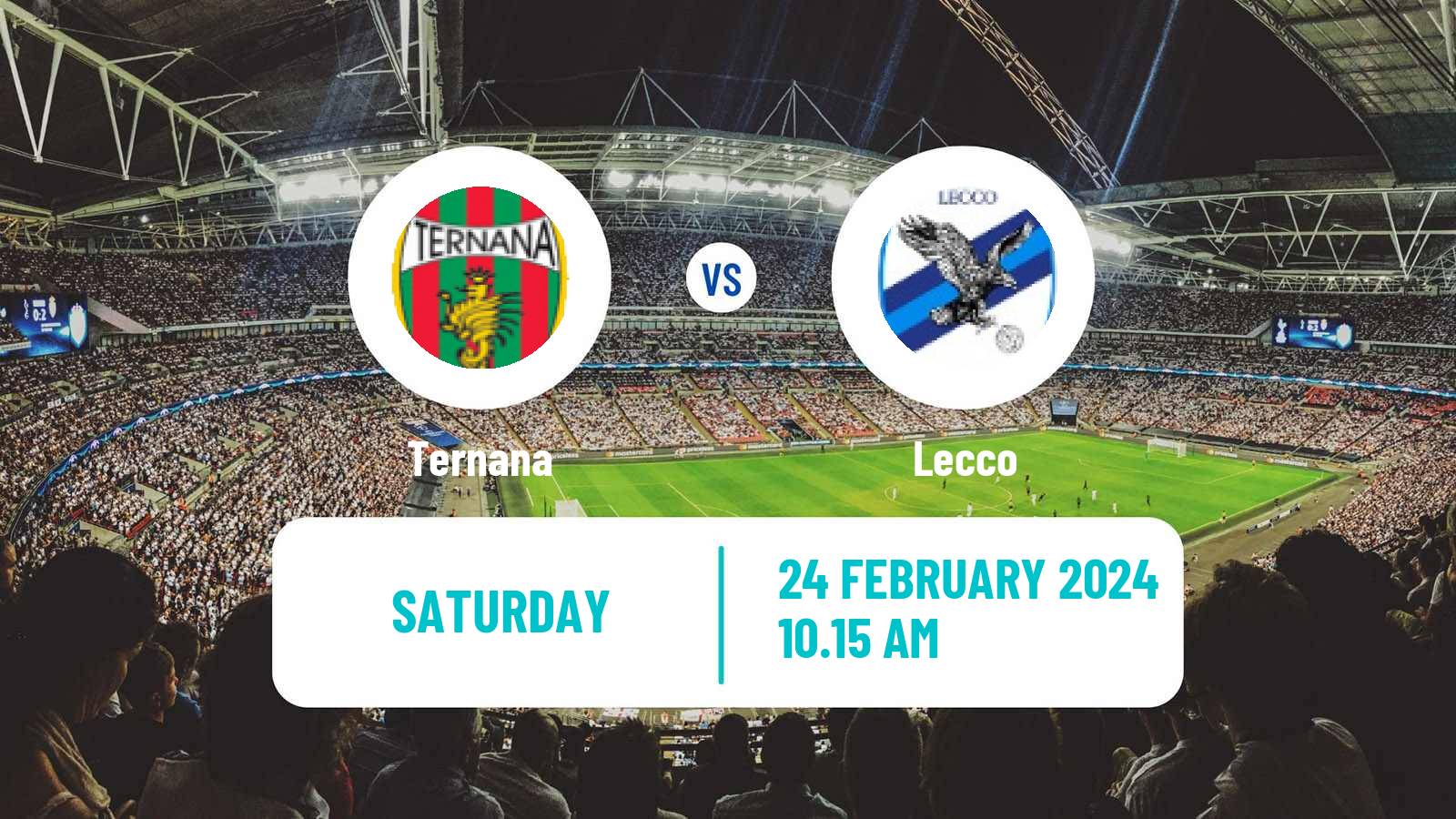 Soccer Italian Serie B Ternana - Lecco