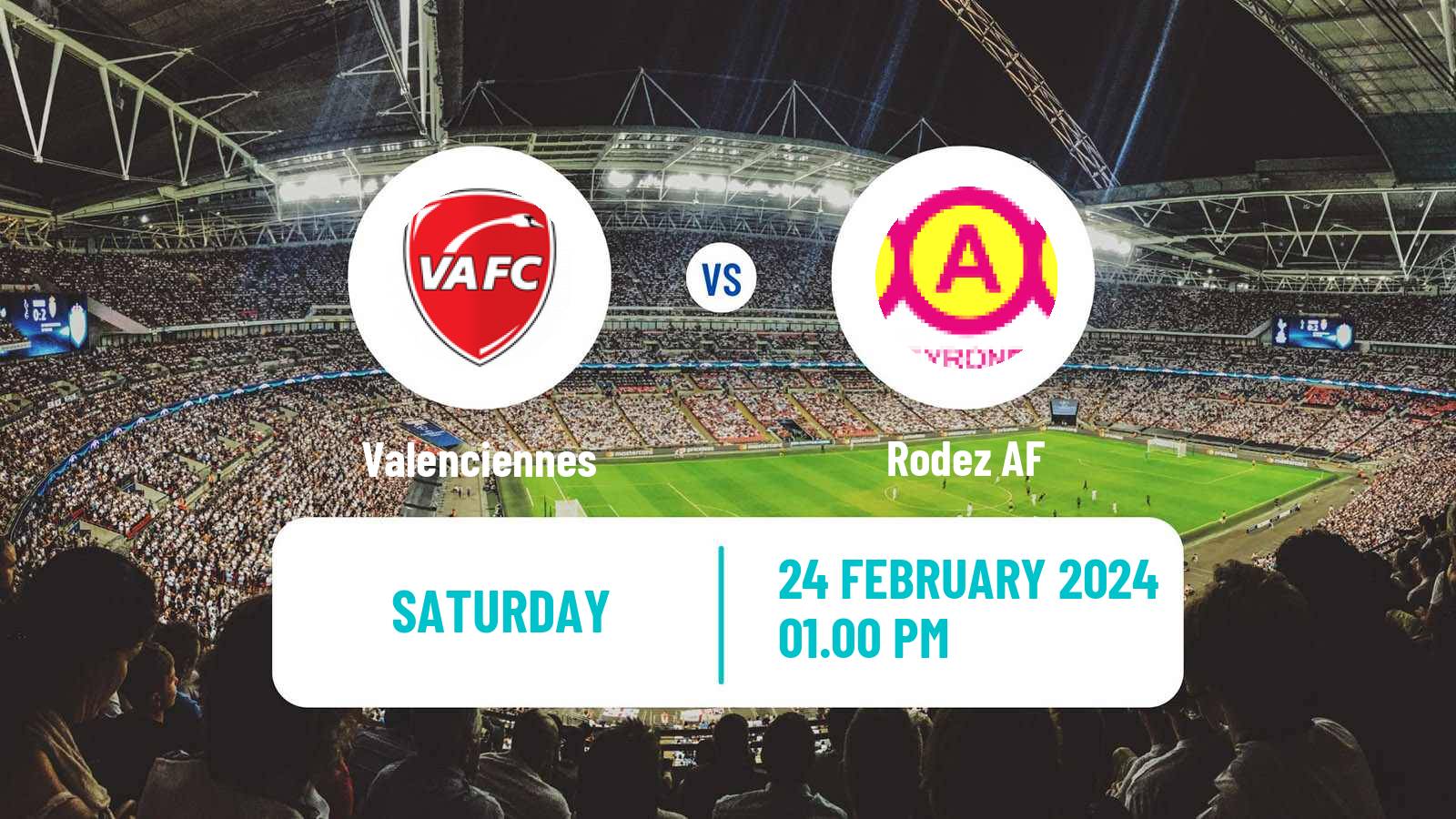 Soccer French Ligue 2 Valenciennes - Rodez