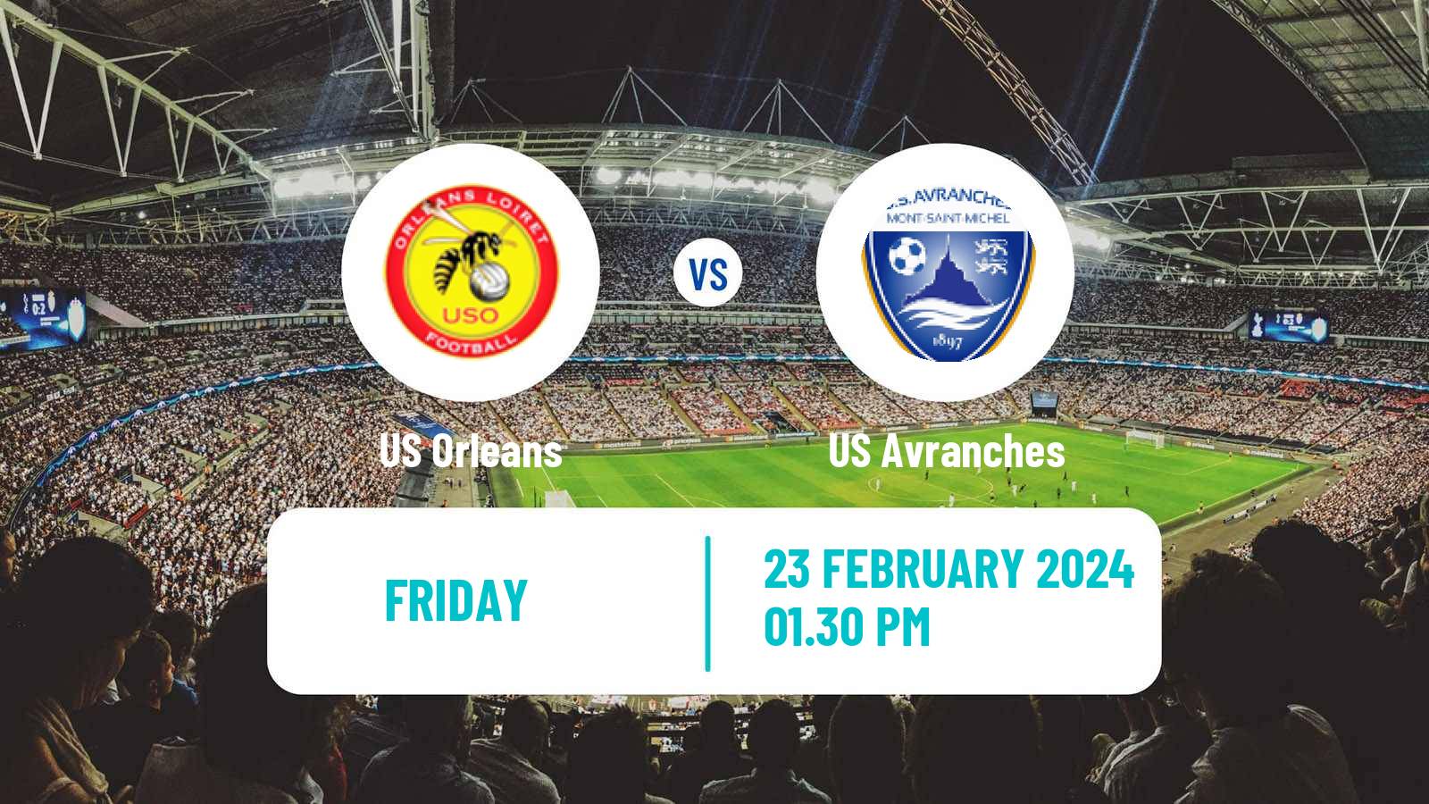Soccer French National League Orleans - Avranches
