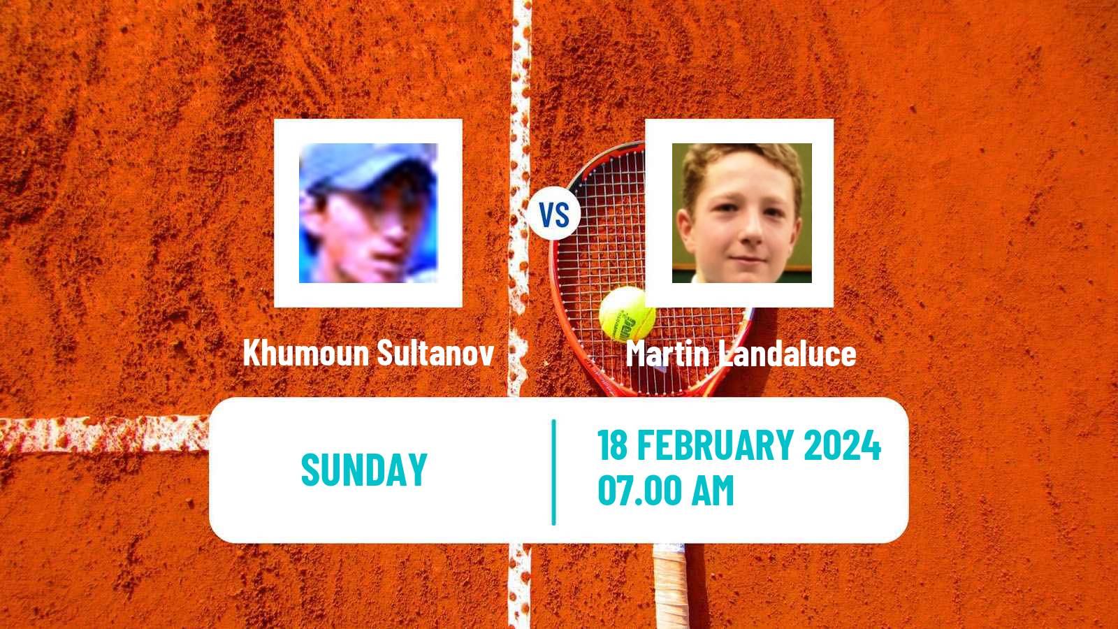 Tennis ITF M25 Vila Real De Santo Antonio Men Khumoun Sultanov - Martin Landaluce