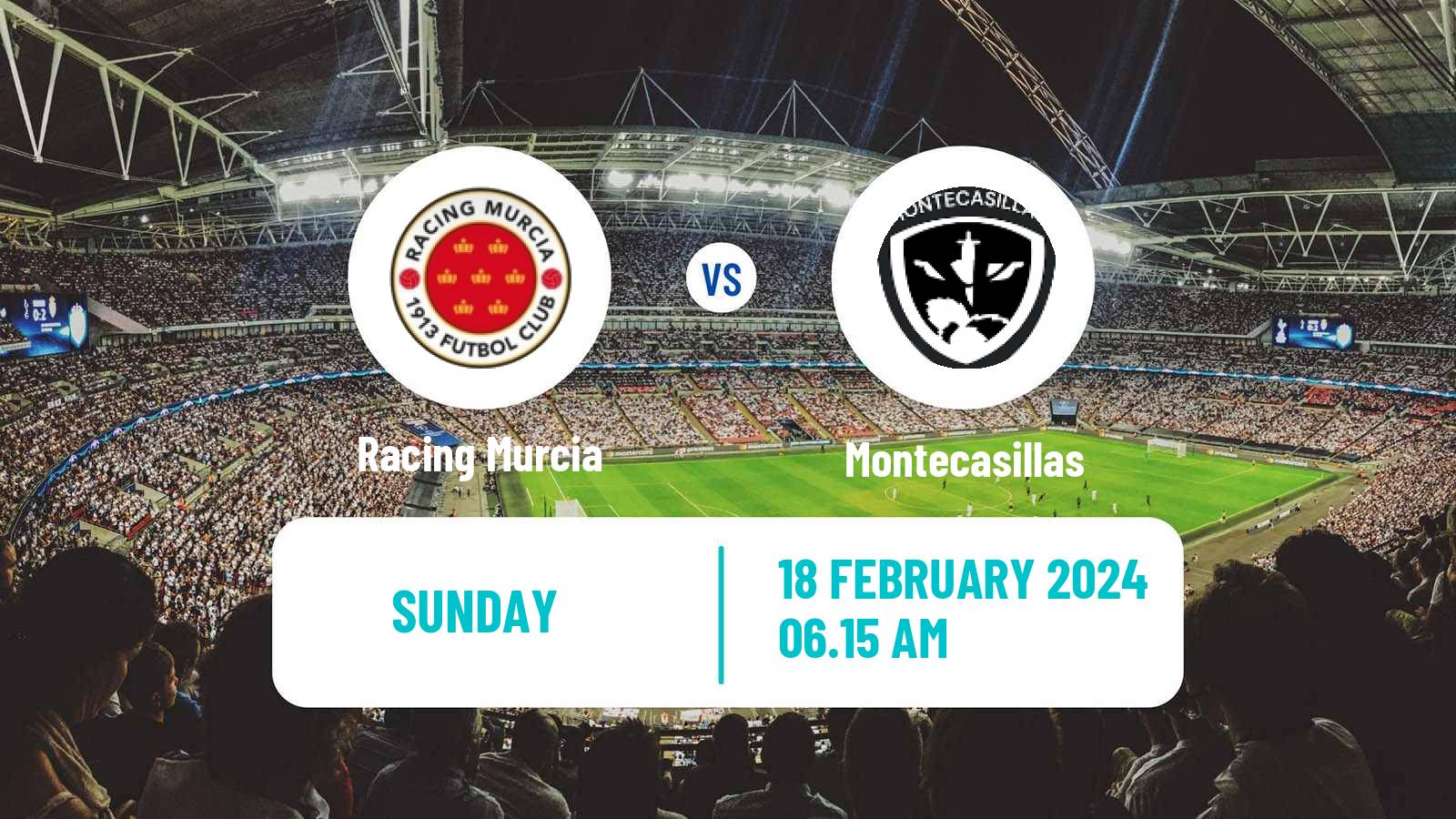 Soccer Spanish Tercera RFEF - Group 13 Racing Murcia - Montecasillas