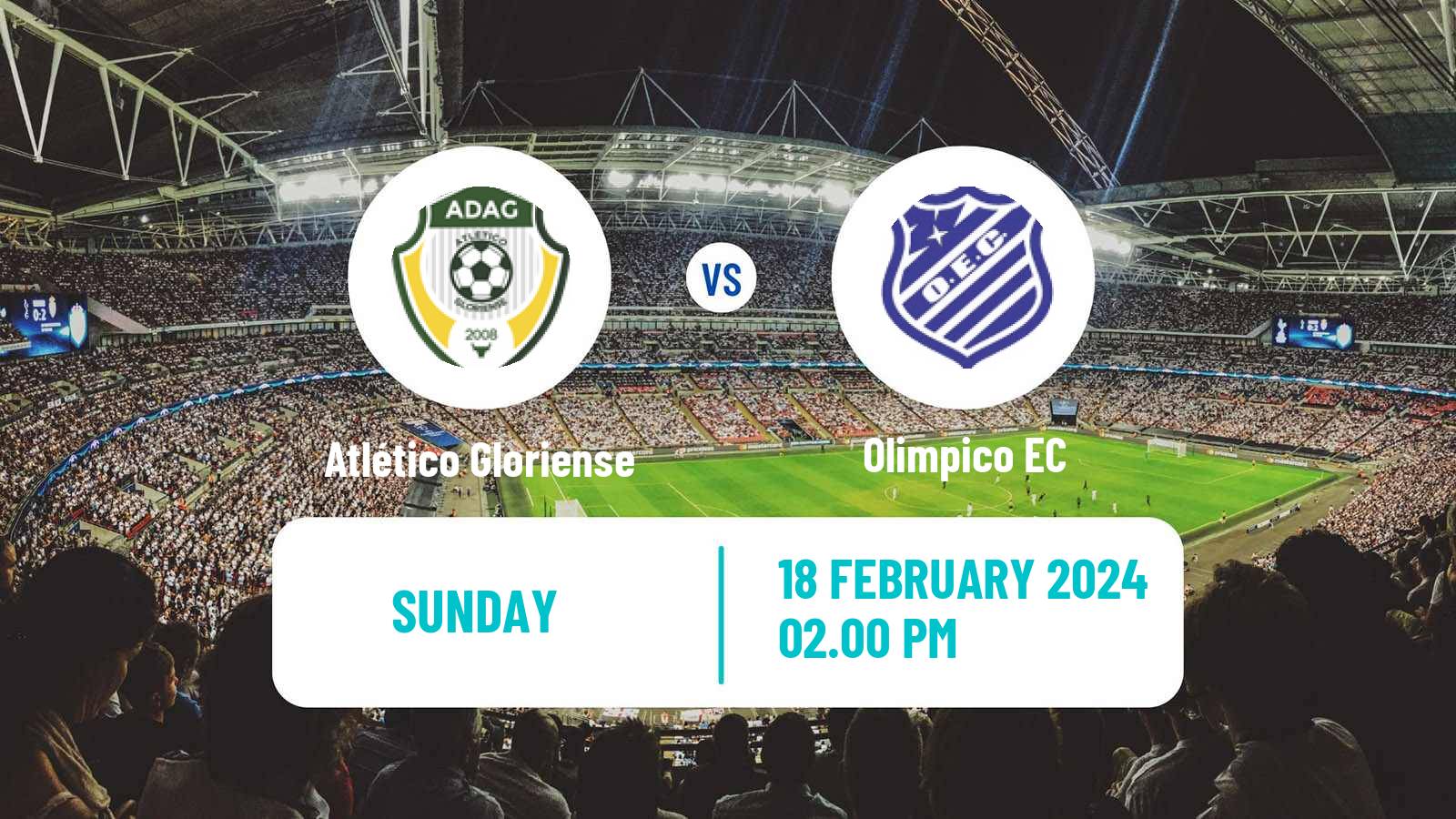 Soccer Brazilian Campeonato Sergipano Atlético Gloriense - Olimpico EC