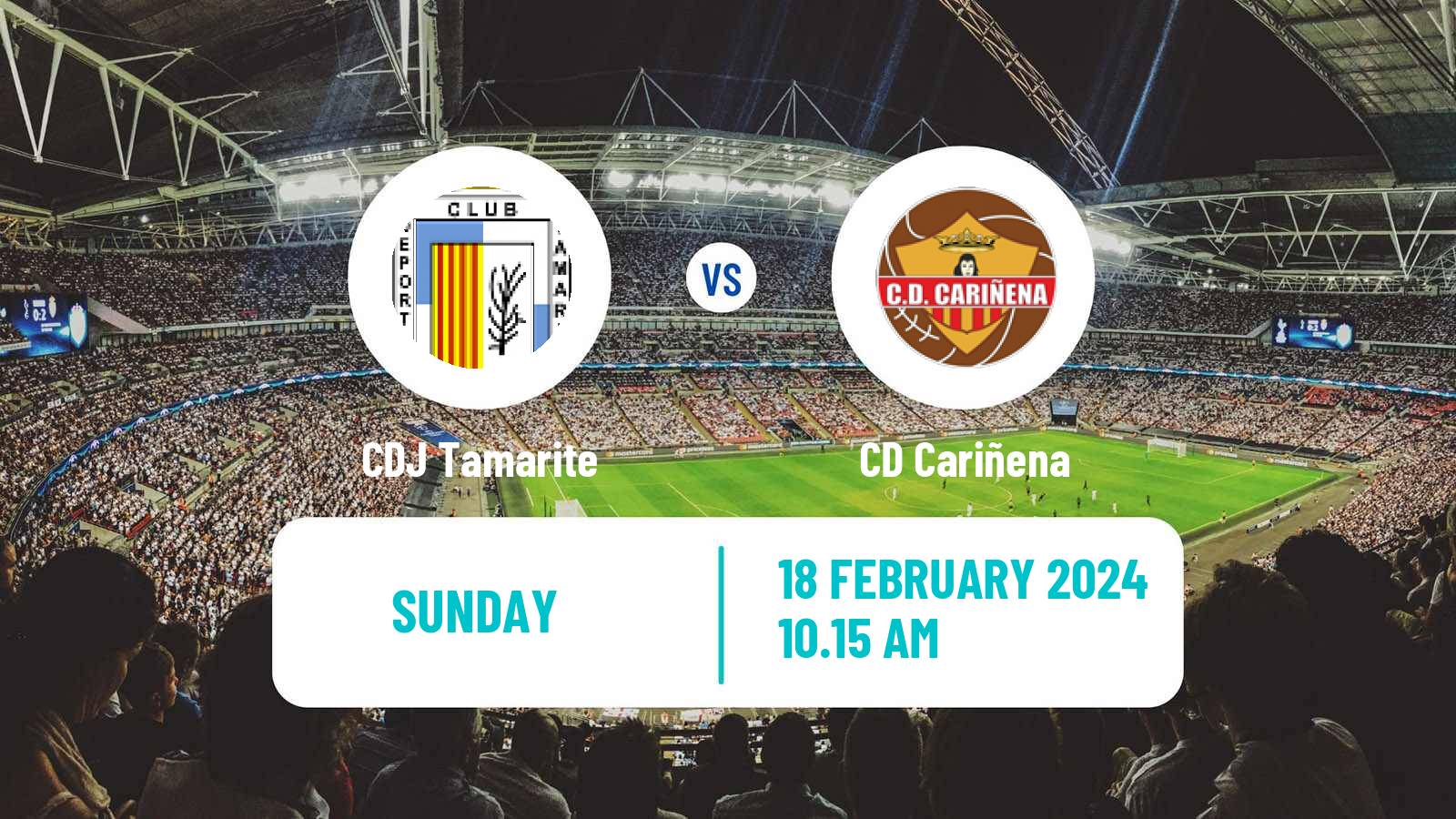 Soccer Spanish Tercera RFEF - Group 17 Tamarite - Cariñena