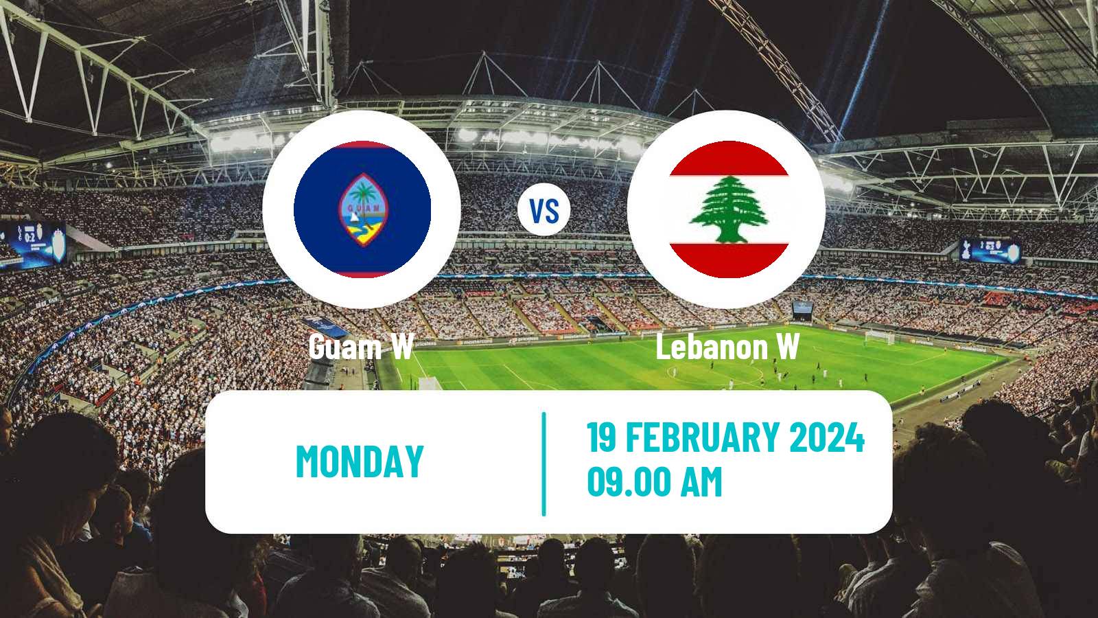 Soccer WAFF Championship Women Guam W - Lebanon W