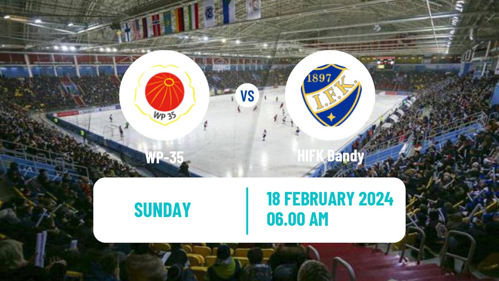 Bandy Finnish Bandyliiga WP-35 - HIFK