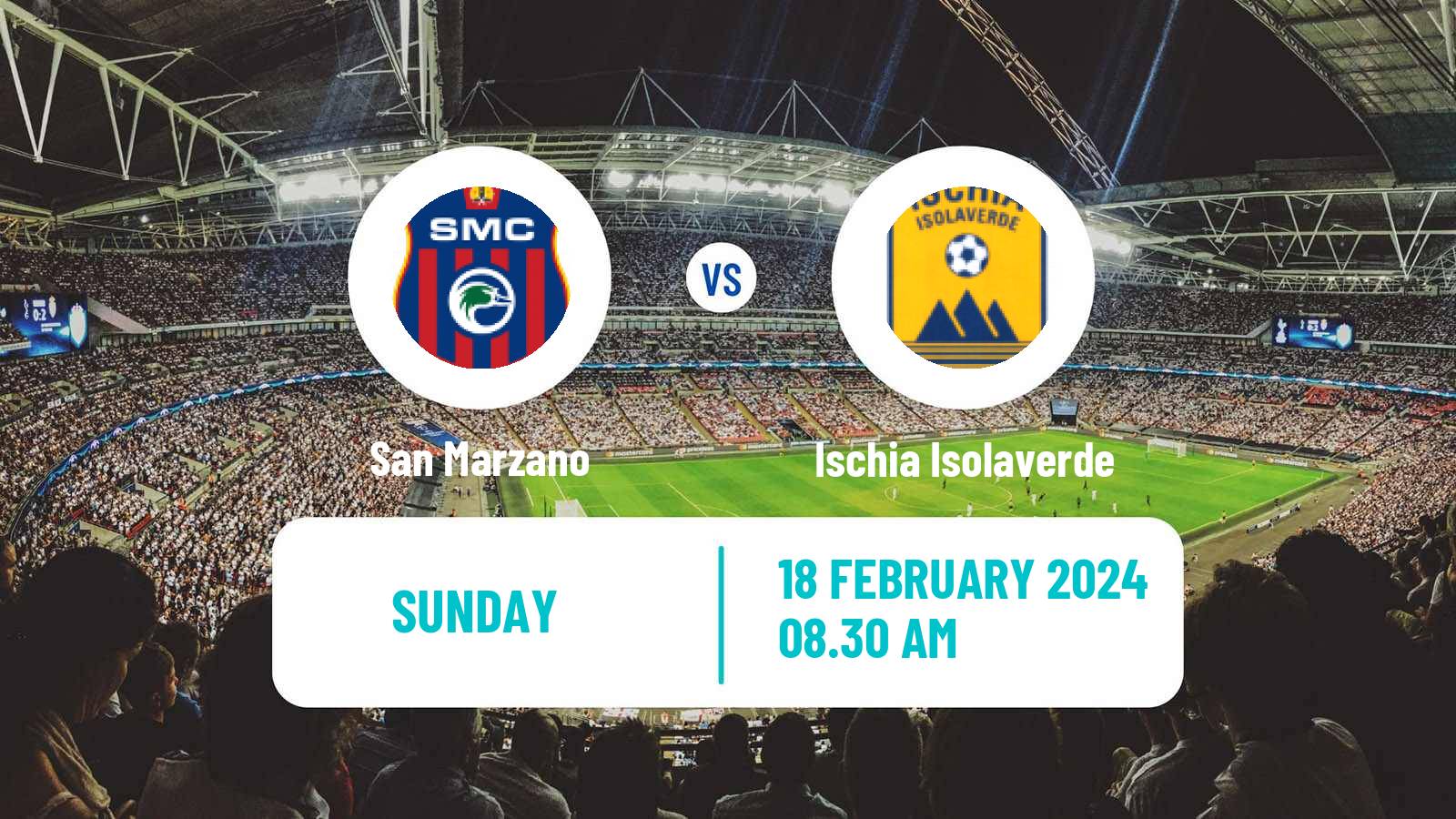 Soccer Italian Serie D - Group G San Marzano - Ischia Isolaverde